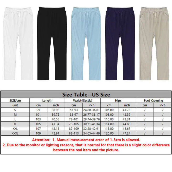 2pcs%20Set%20Men's%20Cotton%20Linen%20Shirt%20and%20Pants%20Suits%20for%20Men%20Beach%20Wear%20Tracksuit%20Solid%20Color%20Shirts%20Sweatpants%20Hawaiian%20Vacation%20-%20Image%206