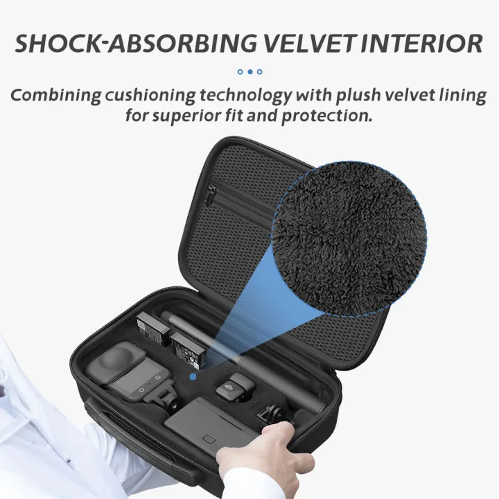 XFJI%20Carrying%20Case%20Compatible%20with%20%20Osmo%20360%20Action%20Camera%20Storage%20Bag%20Travel%20Handbag%20Protective%20Box%20%20Cameras%20Accessories%20Bag%20-%20Image%205
