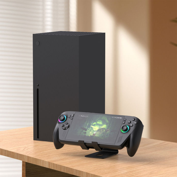 Desktop%20Stand%20Holder%20X155%20for%20Game%20Console,Tablets%20Stand%20with%20Anti-Slip%20Silicone%20Pad%20Compatible%20with%20Steam%20Deck/ROG/Switch/Phone%20-%20Image%205