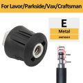 Pressure Washer Hose Connector Converter Power Washer Outlet Adapter M22 for Karcher Bosch Nilfisk High Pressure Washer Hose. 