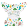 2pcs Eco-friendly Baby Cloth Diaper Cover Waterproof Cover Nappies Reusable Washable Adjustable Nappy Cover for Baby 3-15kg. 