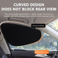 New Auto Sun Shade Cover Front Rear Side Window Shield Car Sun UV Blocking Electrostatic Sun Visor Curtains for Car Side Window. 