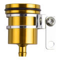 Aluminum Alloy Motorcycle Brake Cylinder Fluid Reservoir Oil Fluid Cup Clutch Tank Oil Fluid Cup Universal Motorbike Accessories. 