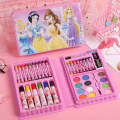 Princess 42 PCS Multi Colouring Kit/Set With Button Box. 