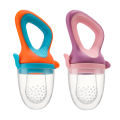 SAIDAH Infant Baby Food Fruit & Vegetable Feeder with Medium Mesh Bag Food Grade Liquid Silicone Yummy Nourishment Feeding. 