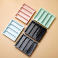 Strip-shap Ice Cube Trays Giant Silicone Ice Cubes Square Tray Mold Non-toxic Durable Wine Ice Cube Easy-Release Ice Cube Molds. 