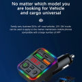 Car Bluetooth Adapter 5.3 FM Radio Transmitter MP3 Music Player Handsfree Calling Audio Receiver Type-C PD USB Car Quick Charger.