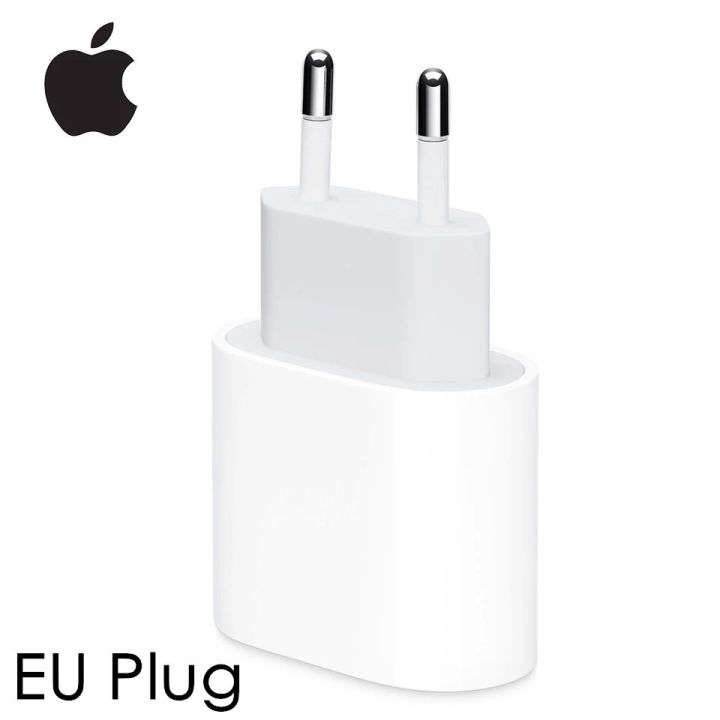 20W PD Charger Power Adapter EU Plug For iphone 14 13 mini Pro Max Type C fast charger for Apple Cable for iPhone 8 Plus X XS 11 12