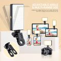 LED Selfie Light Phone Fill Light 120 LED 3000mAh Rechargeable Portable Video Light for Tiktok Vlog Video Conference Selfie. 