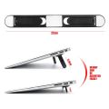 Foldable Universal Laptop Stand - Slim, Glued Invisible Cooling Stand. 