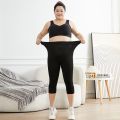 Women Big Size Leggings Black High Stretchy Shorts Outdoor Wearling Casul Sports Tights Ladies Plus Size Modal Leggings. 
