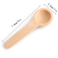 10Pcs Mini Wooden Spoons  Kitchen Seasoning Honey Coffee Kitchen Cooking Coffee Bean Salt Spice Jars Wooden Measuring Spoons. 
