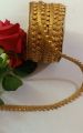 1 gaz/yard fancy golden samosa lace for dress / fancy golden lace for girls / gilden samosa lace for women trouser / fancy golden color samosa lace for shirt / fancy golden samosa lace. 