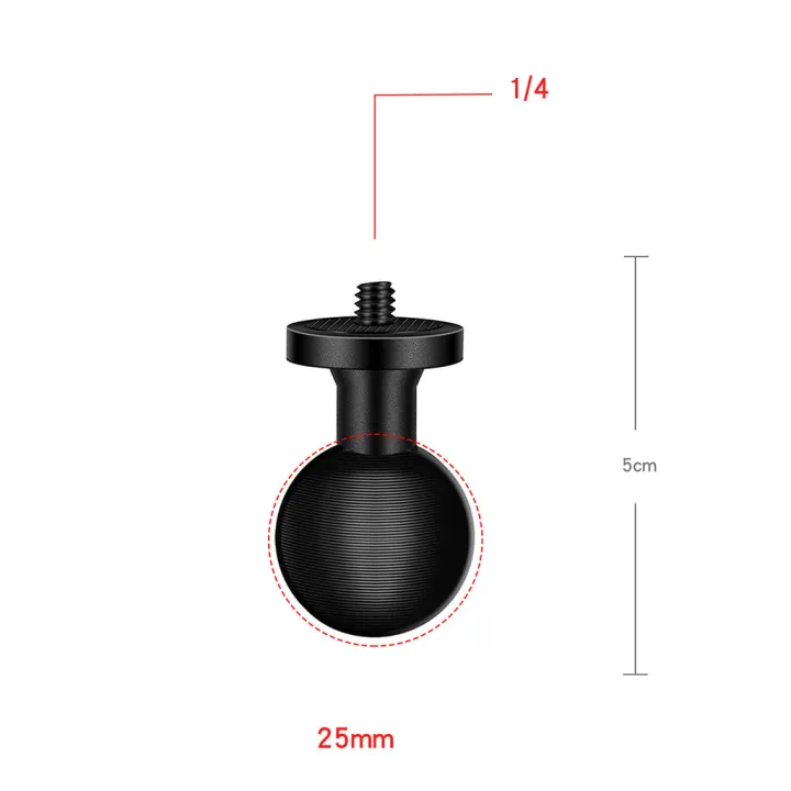 Double%20Socket%20Arm%20Composite%20Medium%20Arm%20For%20RAM%20Mounts%201''%20Ball%20Components%20Bike%20Motorcycle%20Phone%20Mount%20Holder%20With%201/4''%20Adapter%20-%20Image%204
