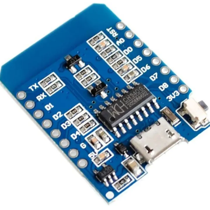 WEMOS%20D1%20Mini%20Module%20NodeMCU%20D1%20Mini%20Lua%20WeMos%20ESP8266%20Dev%20Board%20MicroUSB%20CH340%204MB%20WiFi%20Bluetooth%20loT%20-%20Image%203