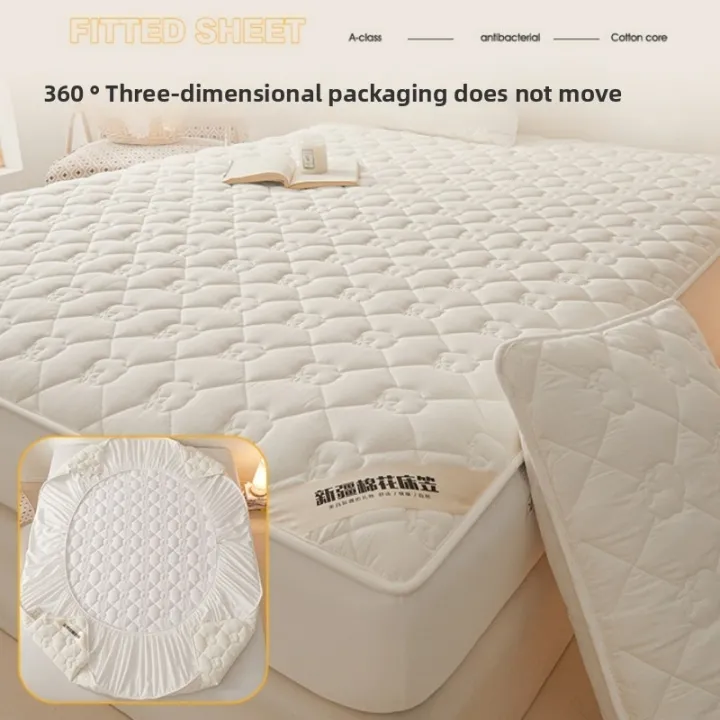 Microfiber%20Quilted%20Mattress%20Protector%20Antibacterial%20Anti-mite,%20Soft%20Breathable,%20Fitted%20Elastic%20Cover%20Fits%205-28cm%20Mattresses%20-%20Image%204