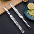 20cm Kitchen Grater Lemon Citrus Fruit Peeler Ginger Garlic Long Chocolate Grater Cheese Spices Stainless Steel Grater Kitchen.