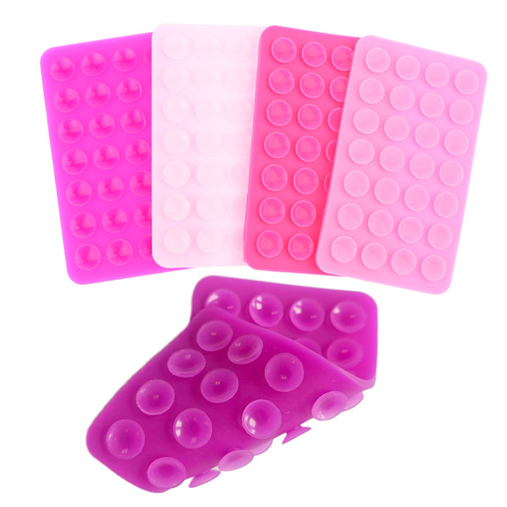 (Ce14)1PC%20Silicone%20Mobile%20Phone%20Fixing%20Anti%20Slip%20Suction%20Cup%20Double%20Sided%20Fixed%20Pad%20Car%20Mounted%20Bracket%20Case%20Universal%20-%20Image%202
