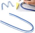 Flexible Curve Ruler for Pattern Making, Tailoring & Craft Drawing – Bendable Measuring Ruler (50cm / 20 inch). 