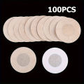 100pcs Invisible Strapless Self-Adhesive Nipple Patches - Disposable Invisible Nipple Patches, Summer Underwear Accessories Skin.