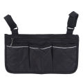 Camping Chair Armrest Storage Bag Wheelchair Beach Chair Side Bag With Reflective Strip For Fishing Camping Organizer Pouch. 
