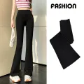 High Waist Slim Flared Pants Solid Sexy Leggings High Elastic Skinny Hip Liftting Pants Outdoor Trainning Fashion Yoga Tights. 