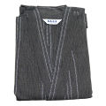 Summer Grey Japanese Traditional Samurai Kimono For Men Yukata Bathing Robe Hekoobi Loose Style Homewear Belt Long Gown Cotton.