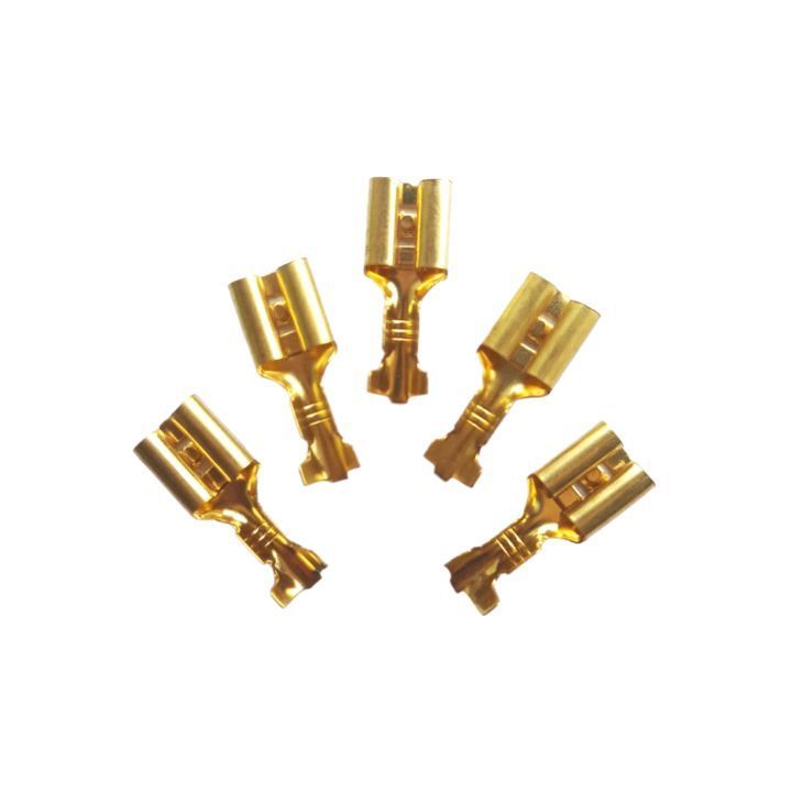 5%20Pcs%20Golden%20Terminal%20Jack%20Battery%20Thimble%20Brass%20Connector%20For%20Crimping%20%20Wire%20Clip%20Pin%20Type%20Crimp%20Connector%20For%20Wire%20-%20Image%202