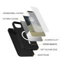 Cute art painting Rene Magritte Phone Case For IPhone 15 14 13 Pro Max 11 12 Mini Alex Mirror For Magsafe Wireless Charging Cove. 