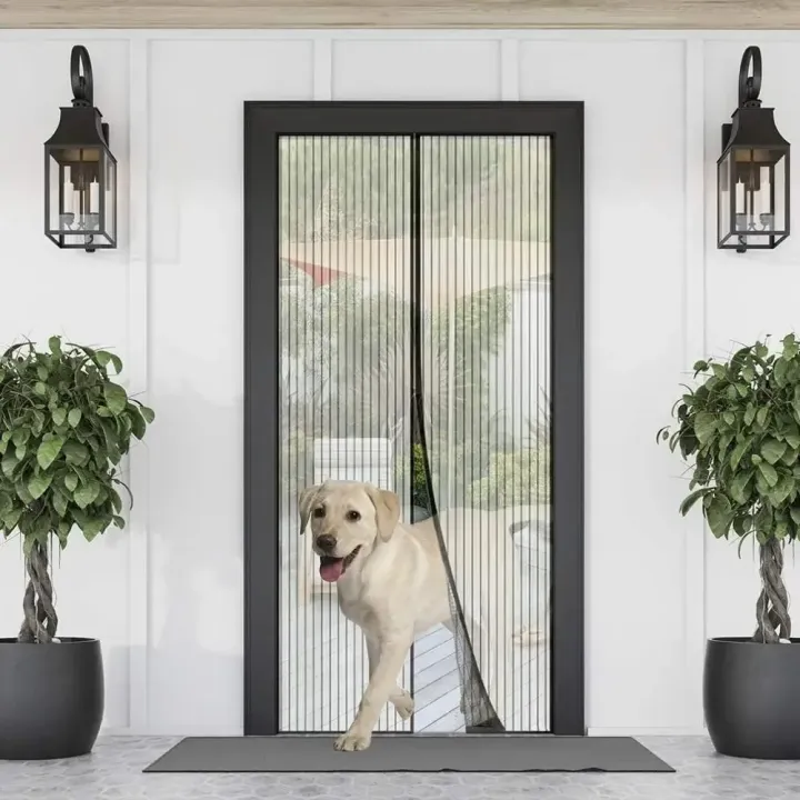 Magnetic%20Mosquito%20Net%20Door%2080/90/100%20Cms%20Window%20Curtains%20Automatic%20Closing%20Curtain%20Shades%20Screen%20Home%20Textile%20Garden%20-%20Image%204
