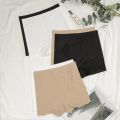 New Design Ladies Seamless Ice Silk Solid Biker Shorts Boxer Short Leggings Sports Yoga Pants Women's Shorts Panties T1584.