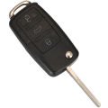 jingyuqin 3 Button Flip Remote Car Key Fob For VW PASSAT Polo Skoda Seat Polo/Golf/Beetle 1J0959753 DA/AH 1K0959753G 434Mhz ID48.