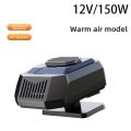 Portable 12V Car Heater Defrost Demister Two Speed Adjustment Heating System With Air Purifier Multi Function Winter Warmer.