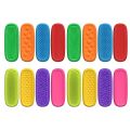 Silicone Sensory Strip Fidget Toys Kids Autism Decompression Calming Fidgeting Toy s Stress Desk Anxiety Relief Sensory Toy. 