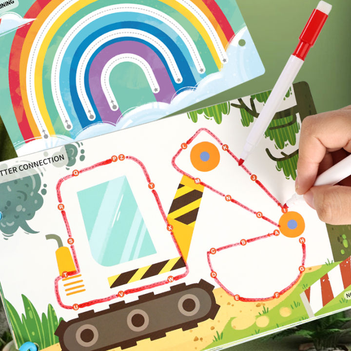 Preschool%20Learning%20Busy%20Book%20for%20Kids%202-4%20Years%20Toddler%20Activity%20Book%20Montessori%20Baby%20Toys%20Educational%20Fun%20-%20Image%205