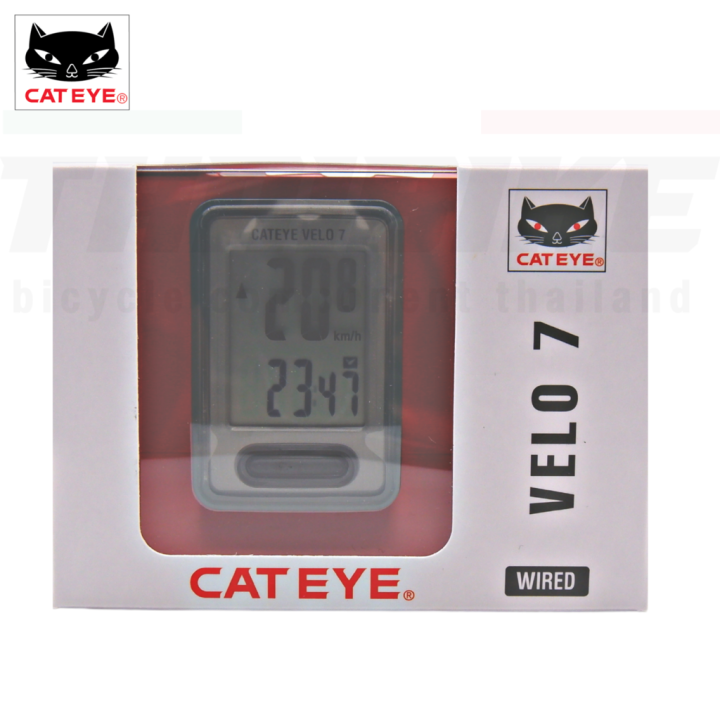 Cateye%20Velo%207/Velo%209%20black%20dial%20speedometer%20bicycle%20distance%20-%20Image%203