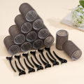 24pcs/Set Self Grip Hair Rollers No Heat Hair Clip Curlers Heatless Curls Hair Bangs Volume Self-adhesive Hook DIY Styling Tools. 