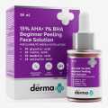 The Derma Co. 15% AHA+1% BHA Beginner Face Peeling Solution 30 ml. 