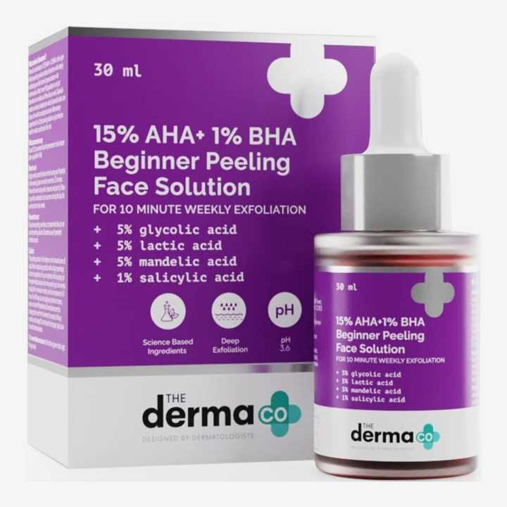 The%20Derma%20Co.%2015%25%20AHA+1%25%20BHA%20Beginner%20Face%20Peeling%20Solution%2030%20ml%20-%20Image%203