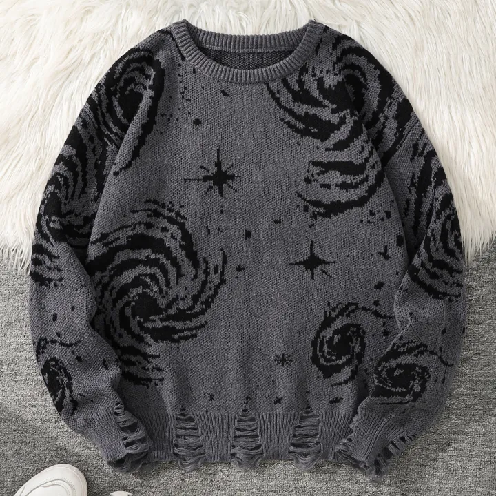 New%20Trendy%20Street%20Style%20Ripped%20Abstract%20Starry%20Sky%20Pattern%20Pullover%20Sweater%20Casual%20Round%20Neck%20Knitted%20Men's%20Pullover%20-%20Image%207