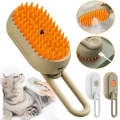3-in-1 Pet Steam Brush – Electric Steamy Spray, Massage Comb, and Hair Removal Grooming Tool for Cats and Dogs. 