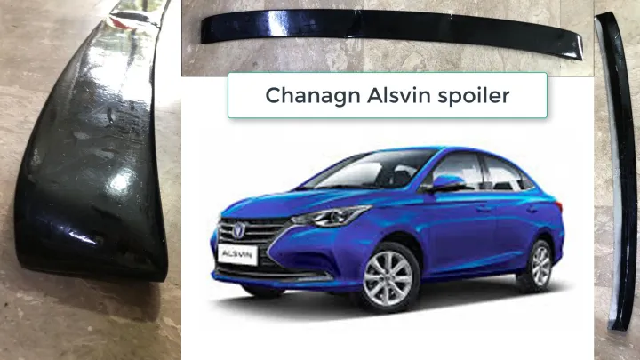 Changan Alsvin Rear Window Roof Spoiler Coloured | Daraz.pk