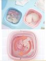 Mini Washing machine bucket portable foldable. 