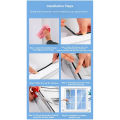 Mosquito-Proof Window Protective Film,Thin Gauze Curtain Door Curtain Net, Home Textiles, Garden Insect-Proof Products.