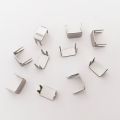 20PCS 5# Zipper Stop Metal Clasp Claw-Style Tail Four-Claw End Zipper Head Tail Regulation Four-Claw Code Card Stop.