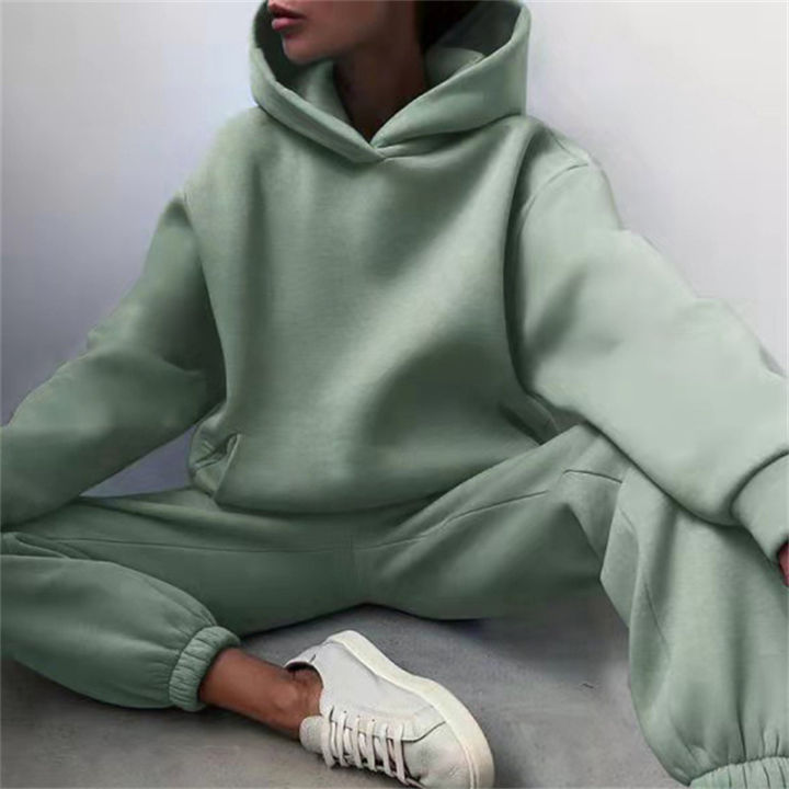 Women's%20Tracksuit%20Suit%20Autumn%20Fashion%20Warm%20Hoodie%20Sweatshirts%20Two%20Pieces%20Oversized%20Solid%20Casual%20Hoody%20Pullovers%20Long%20Pant%20Sets%20-%20Image%206