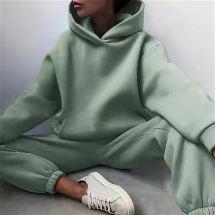 Women's%20Tracksuit%20Suit%20Autumn%20Fashion%20Warm%20Hoodie%20Sweatshirts%20Two%20Pieces%20Oversized%20Solid%20Casual%20Hoody%20Pullovers%20Long%20Pant%20Sets%20-%20Image%206