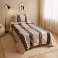 Single BedSheet Cotton Patchwork Bed Sheet Set -Multicolored By Bistore. 