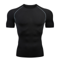 Men Comppress T shirt MMA Rashguard Boxing Mens Short Sleeve  Jerseys Gym Fitness Training Sport Jiu Jitsu T shirts Men. 