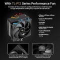 Thermalright Assassin X 120 R Digital ARGB CPU Cooler Temperature Display 4 Heat Pipes Air Cooler. 